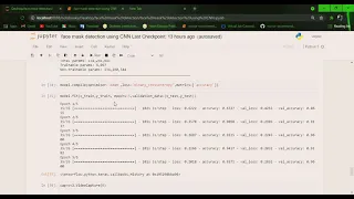 FACE MASK DETECTION USING CNN VGG16