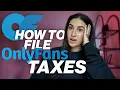 How I File My ONLYFANS TAXES