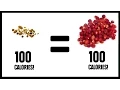 Americans Guess What 100 Calories Looks Like