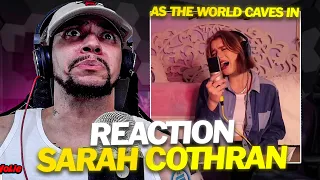 Download WHO IS THIS!!!! Sarah Cothran - As The World Caves In (Cover) (LIVE REACTION) MP3