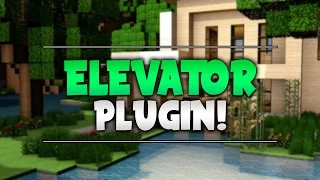 SIMPLE ELEVATOR Minecraft Plugin Tutorial