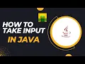 how to take input from user in java Hindi Urdu