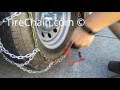 TireChain com Diamond Tire Chains Installation