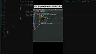 How To Print Fibonacci Series In Java Java Program For Fibonacci Series PahadiCoder