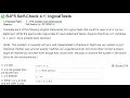 Java Practice It Self-Check 4 1 logicalTests if else Boolean logic expression