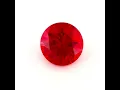 1 07ct Lab Created Ruby Red - Round