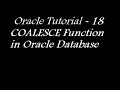 COALESCE Function in Oracle Database