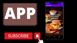 Android App Tutorial - Food Ordering App using SQLite Database