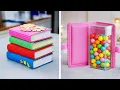 Lagu 🥺 TOO CUTE MINIATURES 🎒 DIY Tiny School Supplies! ✨