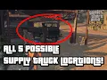 ALL 5 POSSIBLE SUPPLY TRUCK LOCATIONS FOR CAYO PERICO GATHER OUT GTA 5 ONLINE DLC