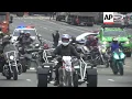 Download Lagu Motorcyclists ride through Moscow to mark end of motor season
