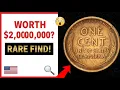 1916 One Cent Wheat Penny Worth 2 Million Rare US Coin Value Explained