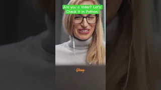 Part24 check a person is eligible for vote or not
