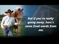 George Strait Write This Down with Lyrics