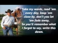 Download Lagu George Strait Write This Down with Lyrics