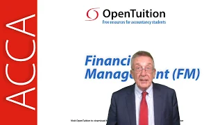 introduction to the acca financial management fm exam