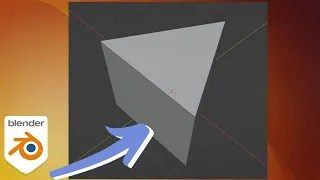 How make Triangle - Blender 4 4