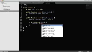 PHP Tutorials Create a Template Engine Part 1 2