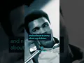 Fighting beyond the money - Muhammad Ali