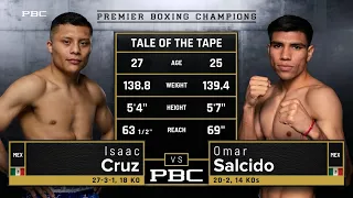 Isaac CRUZ (MEXICO) vs Omar SALCIDO (MEXICO) Fight | INTENSE ACTION!