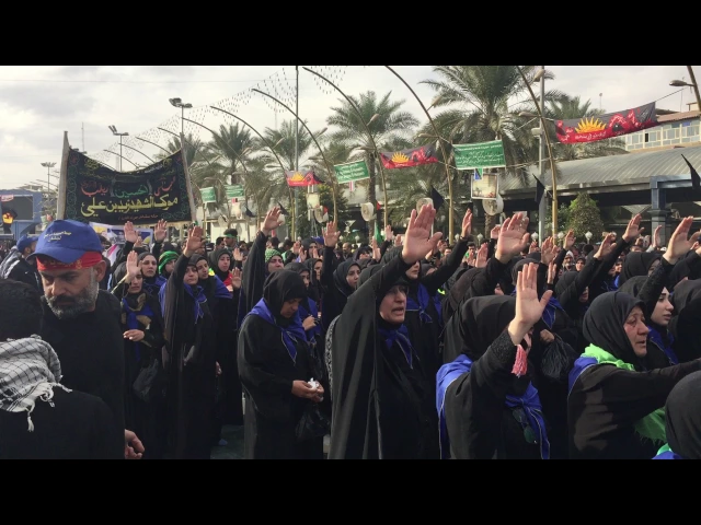 ⁣مواكب العزاء في كربلاء
