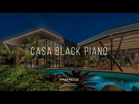 Download MP3 Casa Black Piano: arquitetura e paisagismo formam um oásis em Xangri-lá/ RS.