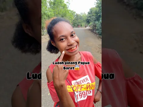 Ludah pinang Papua😱 #fyp #papua #tni #semuaorang #vidioshort #pinang