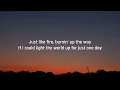 Just Like Fire-(Lyrics)