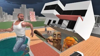 Franklin Vs Brainrots in Indian Bikes Driving 3D