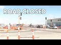 Road Closed Poplar St Intersection Closure for Infrastructure Upgrades