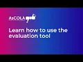 Tutorial for higher education institutions How to use the evaluation tool