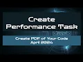 AP CSP Performance Task - Create PDF of Your Code