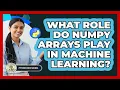 What Role Do NumPy Arrays Play In Machine Learning - Python Code School
