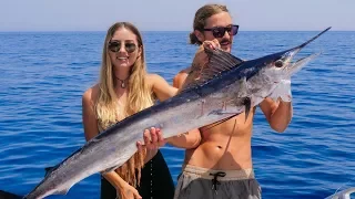 Success in the Messina Strait. Swordfish for Days!! (Sailing La Vagabonde) Ep. 114