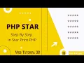 Square Pattern In PHP Step By Step Star Print In PHP Web Tutorial 39 Star Print In PHP