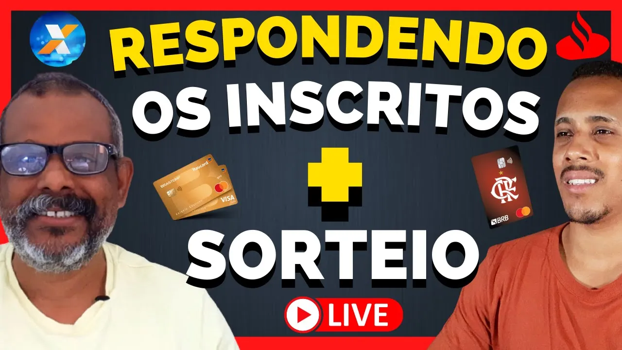 ????RESPONDENDO OS INSCRITOS AO VIVO | SOBRE CONTA DIGITAL #9
