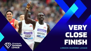Wanyonyi Fights Off Arop To Win In London With 1 42 00 Wanda Diamond League 