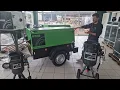 The Applied 105 CFM Diesel Portable Air Compressor - https appliedpi com