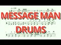 Download Lagu Message Man - Twenty One Pilots - Drums Sheet Music