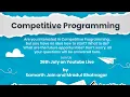 Getting started with Competitive Coding