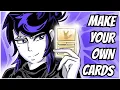 How to Make Your Own Trading Cards DIY Custom Card Tutorial