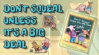 Read Along Story - Don t Squeal Unless Its A Big Deal by Jeanie Franz Ransom Classroom Management