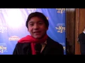 Forrest Wheeler Fresh Off the Boat at the King I Pantages Red Carpet