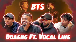 our first time watching bts ddaeng ft vocal line live performance 