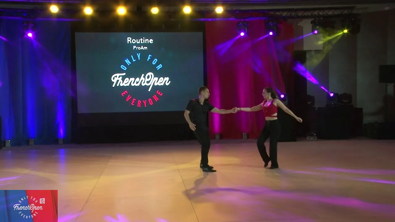 FOWCS 2019 ProAM Routine GOLD Julien Teyssier & Dianeva Poirson