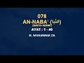 Download Lagu Al-Qur'an Surat An-Naba' | Murottal Merdu H. Muammar ZA