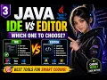 Java IDE vs Editor IntelliJ vs Eclipse vs VS Code Best for Beginners