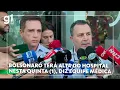 Lagu Bolsonaro terá alta do hospital nesta quinta (1), diz equipe médica #g1