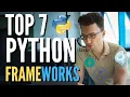 Top 7 Python Fameworks 2024 Explained Django Flask Tornado AIOHTTP FASTAPI Bottle Pyramid