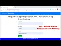 Angular Spring Boot CRUD Full Stack App - 15